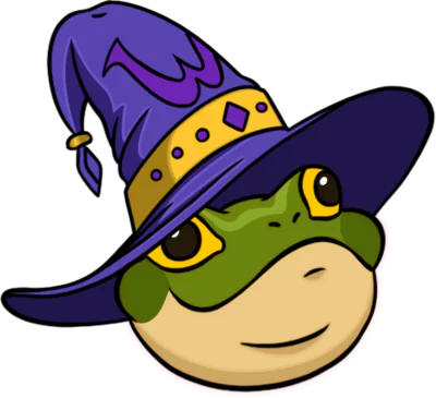 Frog wizard