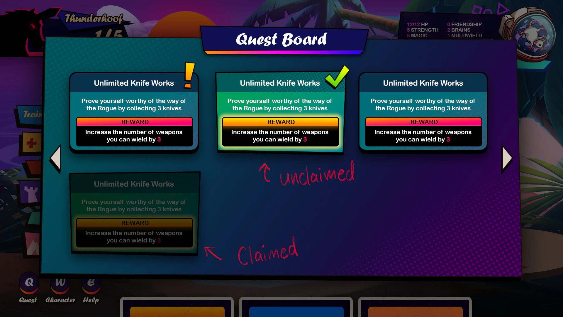 Quest board