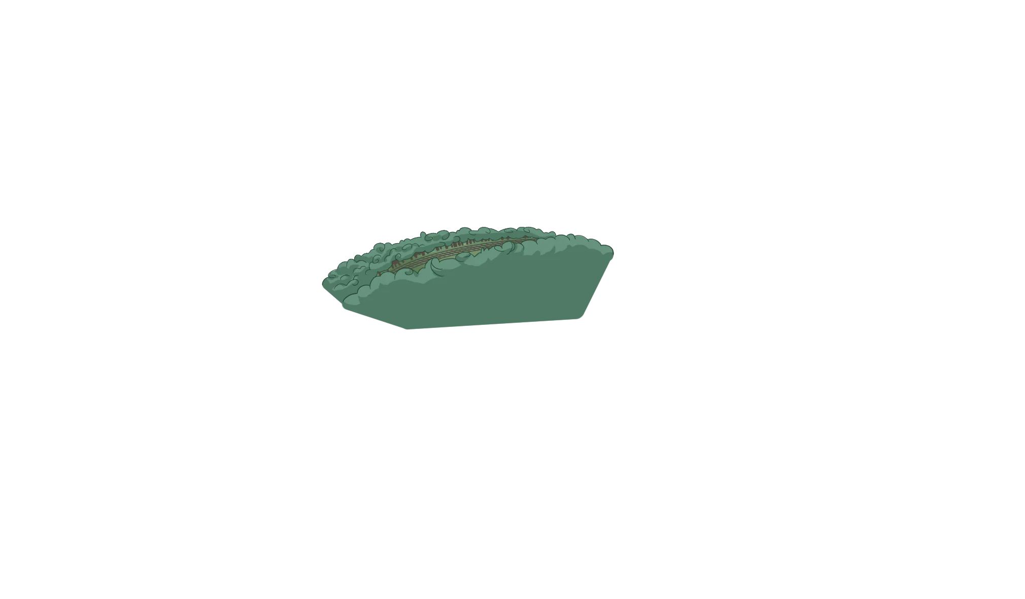 Far midground layer
